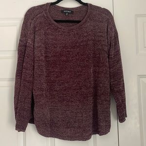 Ellen Tracy Purple Sweater - Size M